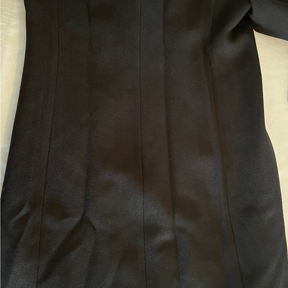 M NEW Aprsfn Women's Elegant Mid-Length Black Wool Blend Trench Coat Winter Fall - Picture 10 of 10